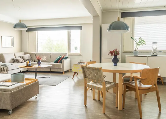 Apartment The Luxury Downtown With Sauna Rovaniemi