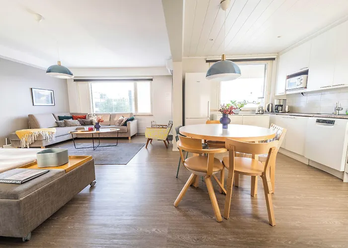 The Luxury Downtown With Sauna Apartment